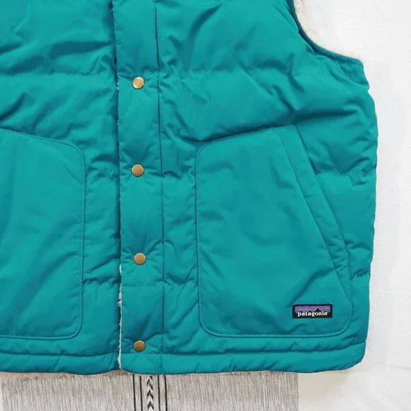 Patagonia Teal and Brown Vest - Picture 6 of 12